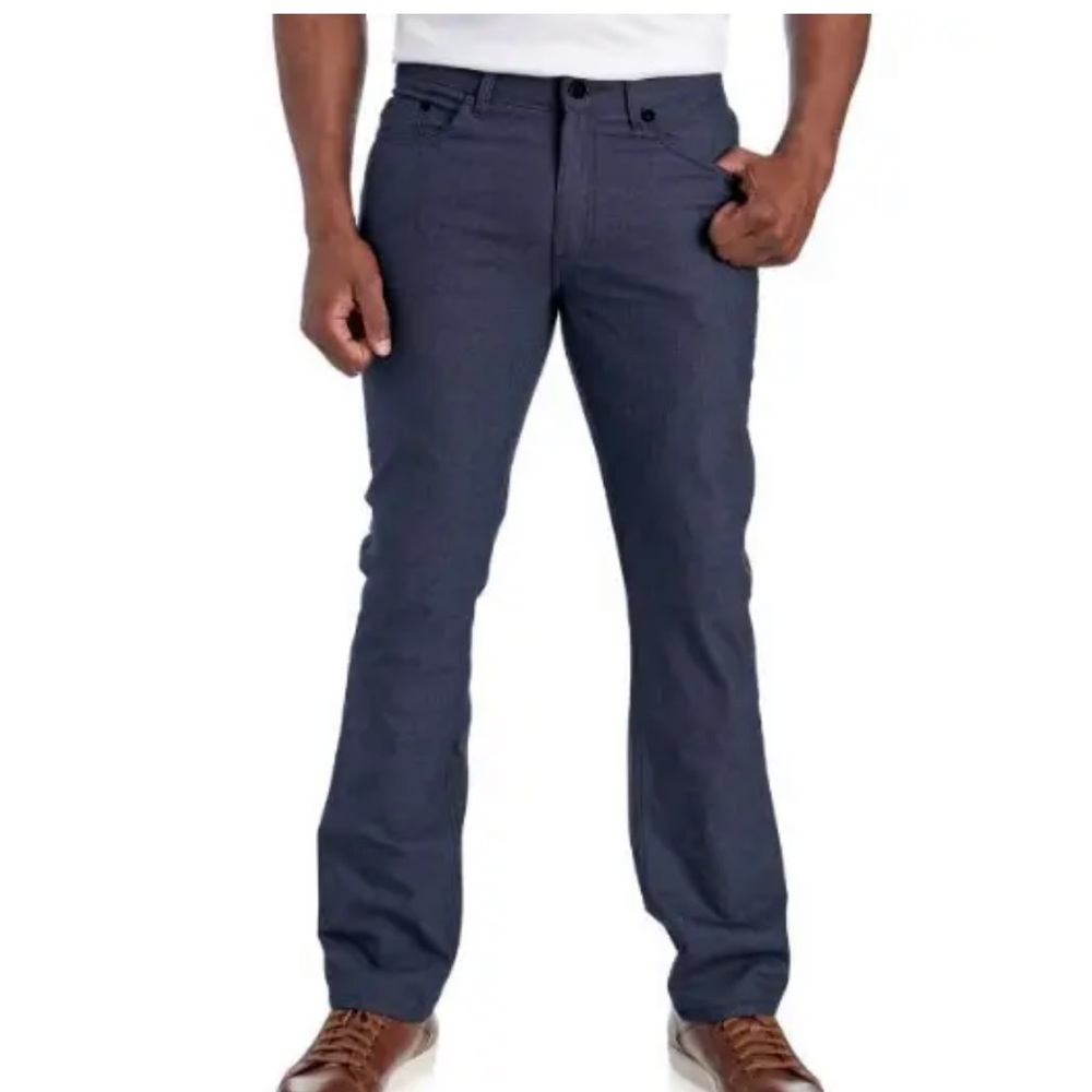 Kenneth Cole Indigo 5 Pocket Stretch Pants Size 36x32 EUC